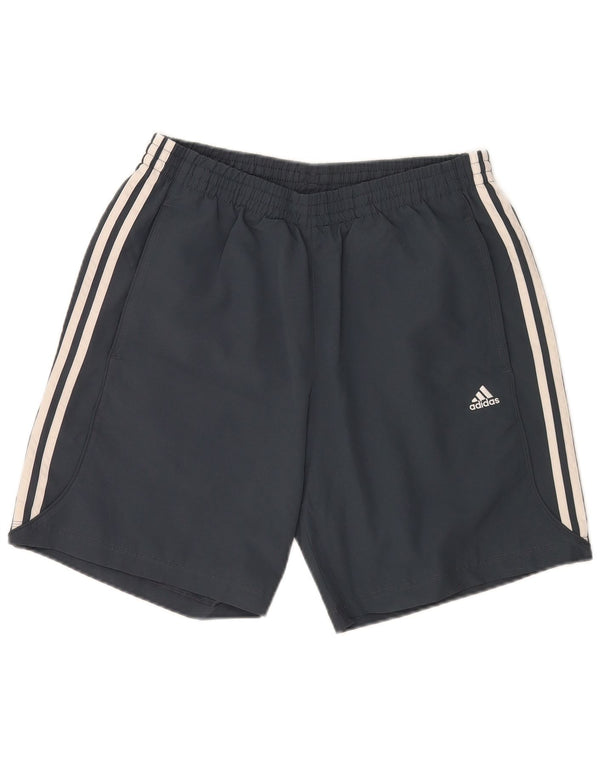 Adidas Mens Sport Shorts Medium  Navy Blue Polyester Sports