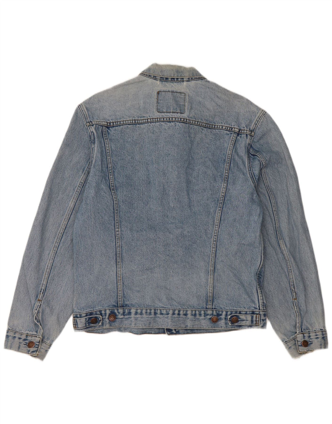 Jaqueta jeans masculina Levi's UK 38 algodão azul médio