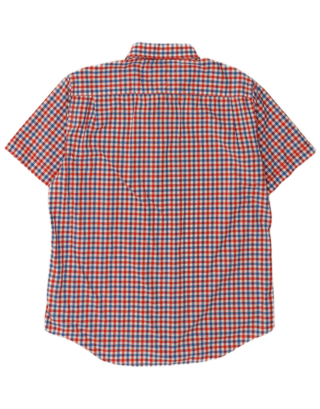 Camisa masculina de manga curta Tommy Hilfiger XL algodão xadrez multicolorido