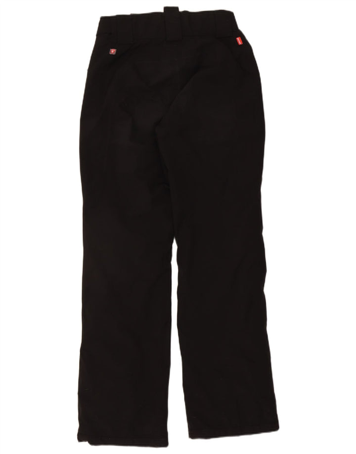 Calças de esqui femininas Helly Hansen UK 8 poliéster preto pequeno