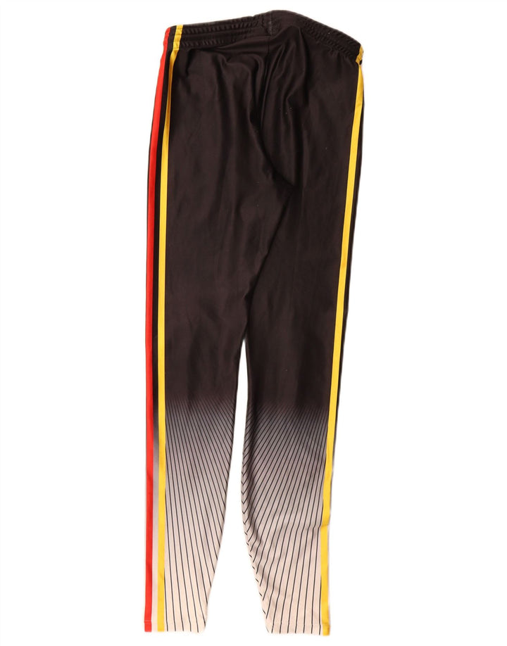 Adidas Womens Wurth Graphic Calças de treino EU 38 Médio Preto Listrado