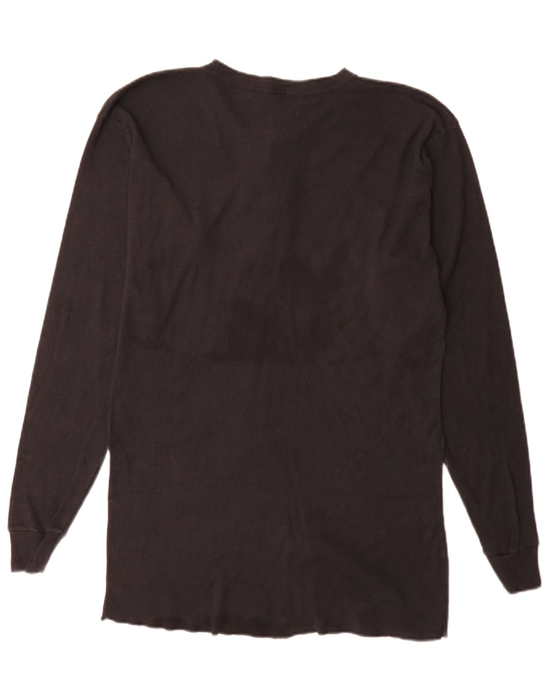 Dickies Mens Top Manga Longa XL Algodão Preto