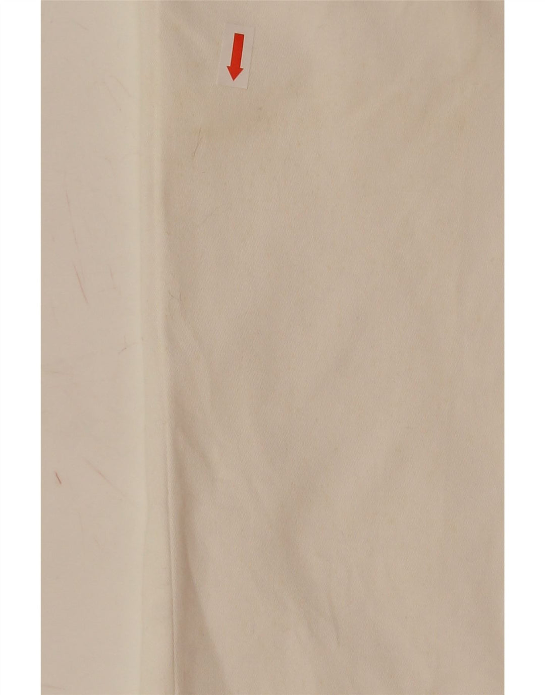ROCCOBAROCCO Womens Straight Casual Trousers W32 L26 White Cotton Vintage Roccobarocco and Second-Hand Roccobarocco from Messina Hembry 