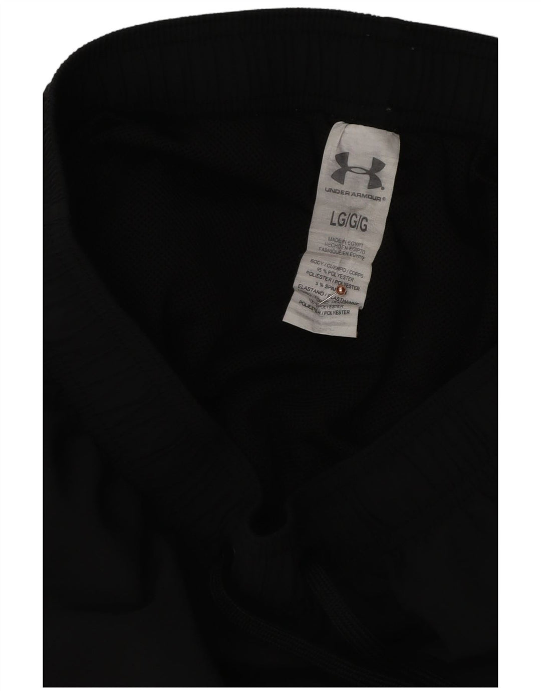 Under Armour Mens Sport Shorts Grande Poliéster Preto