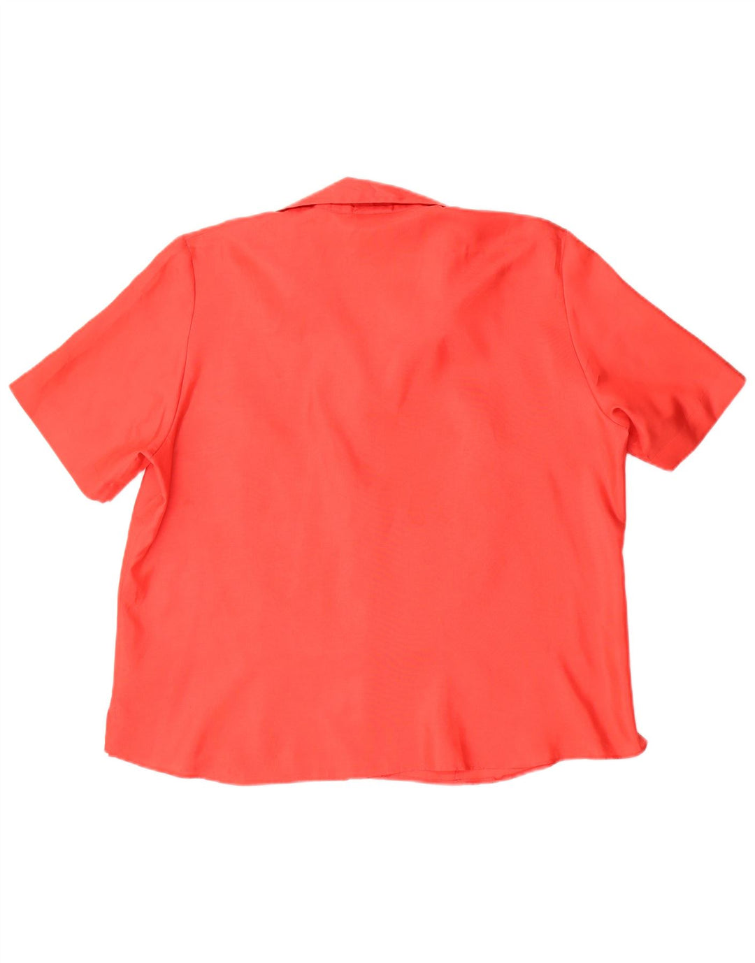 Blusa feminina de manga curta Gerry Weber UK 20 2XL poliéster vermelho