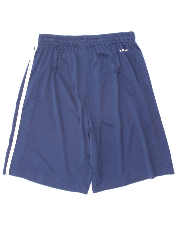 Calções desportivos Adidas Boys Aeroready 13-14 anos azul marinho poliéster