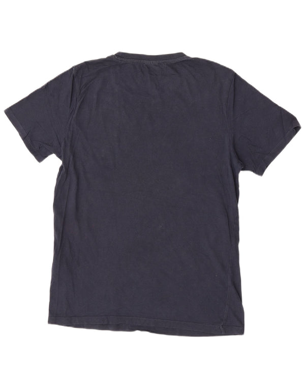 Camiseta feminina gráfica Jack & Jones grande algodão azul marinho