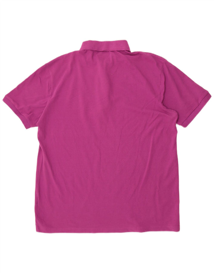 Camisa polo masculina Kappa 3XL algodão roxo