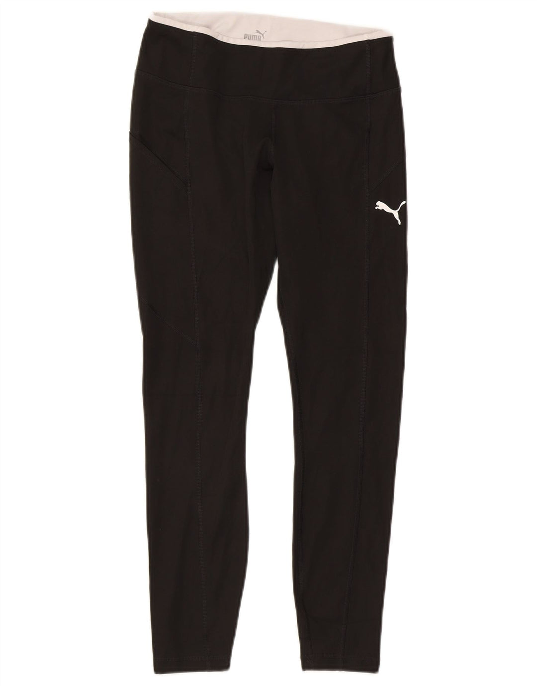 Leggings Puma Feminina UK 10 Pequenas Pretas