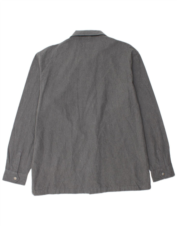 Jack Wills Camiseta masculina grande de algodão cinza