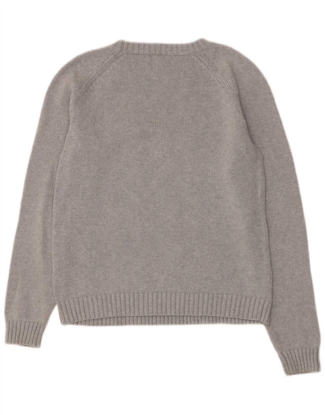 Suéter feminino Lands End Drifter Boat Neck Jumper Reino Unido 10/12 cinza médio