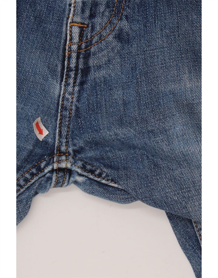 TOMMY HILFIGER Jeans reto masculino W31 L32 algodão azul