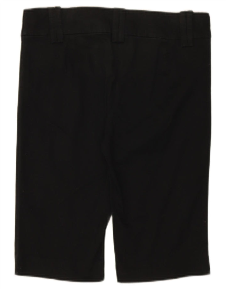 ZARA Bermuda feminina básica EU 38 pequena W28 algodão preto