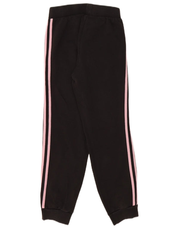 Adidas meninas calças de treino joggers 12-13 anos algodão preto