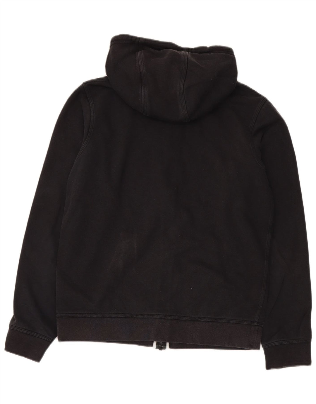Suéter Nike Masculino Zip com Capuz Pequeno Algodão Preto