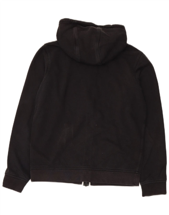Suéter Nike Masculino Zip com Capuz Pequeno Algodão Preto