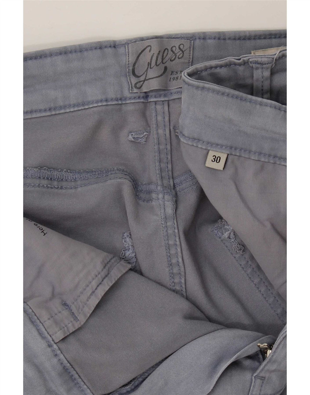 Guess Jeans Skinny Masculino W30 L29 Azul Algodão