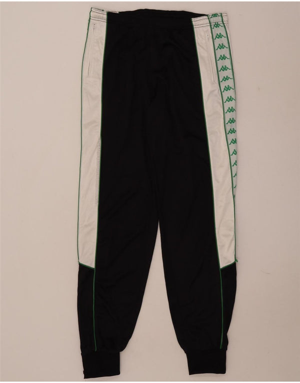Calça de treino masculina Kappa Graphic Joggers XL preto colorblock