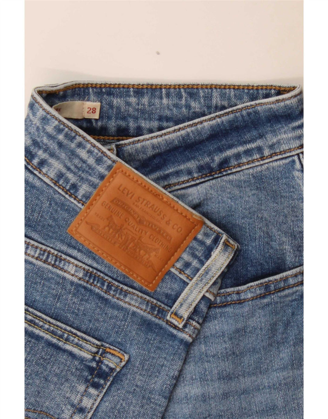 Calça jeans feminina Levi's W28 L30 azul