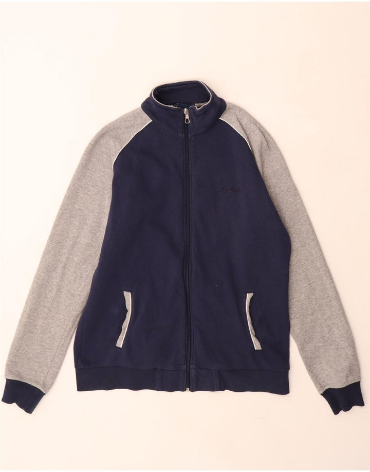 Jaqueta feminina CHAMPION Heritage Fit para treino UK 18 XL azul marinho