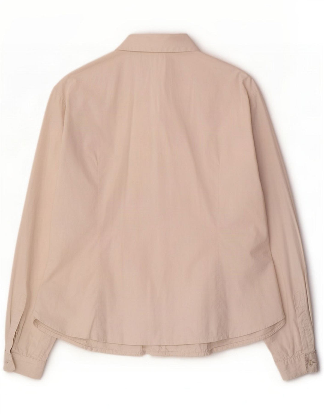 Max Mara Blusa Camisa Feminina UK 16 Grande Branca
