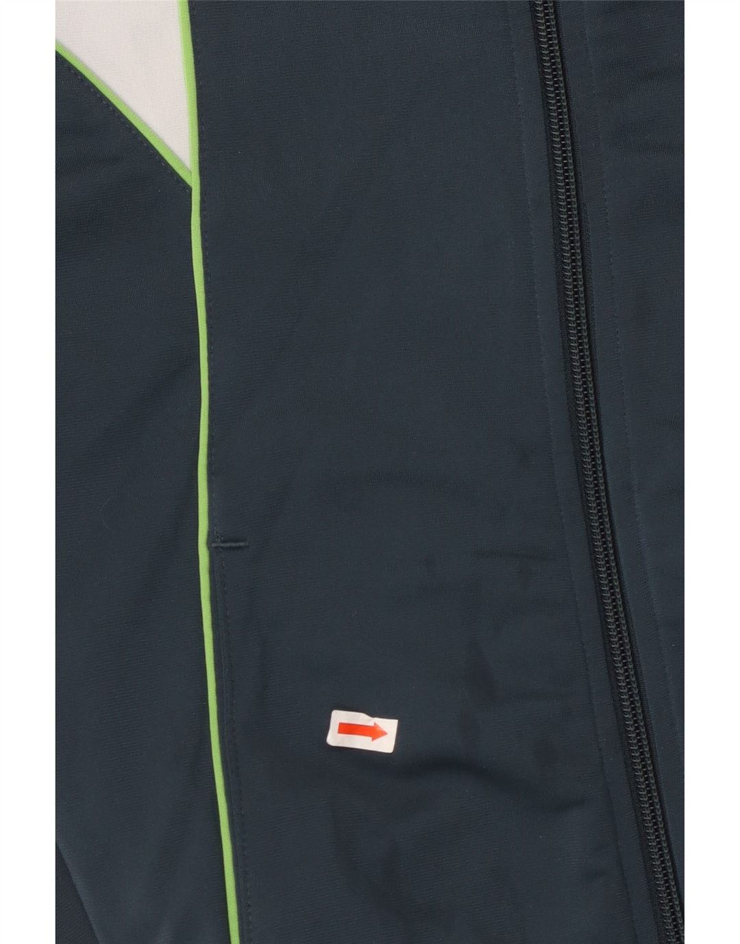 PUMA Womens Tracksuit Top Jacket UK 12 Médio Azul Marinho Colorblock