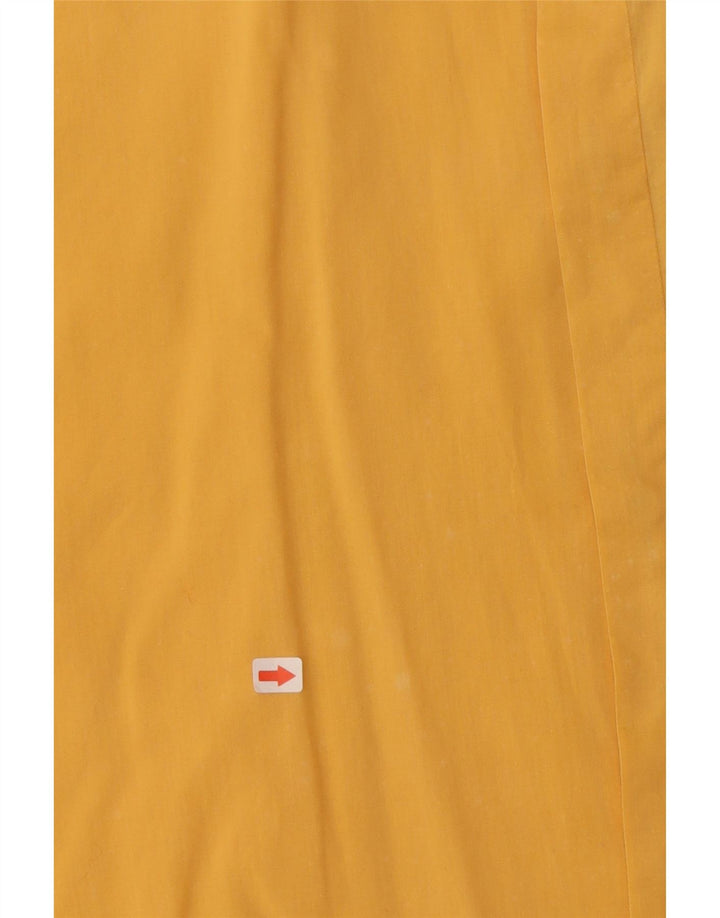 Camisa masculina Gianni Versace IT 48 algodão amarelo médio