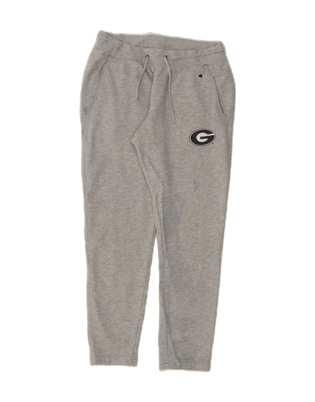 CHAMPION Womens Tracksuit Trousers UK 14 Medium Grey Cotton Vintage Champion and Second-Hand Champion from Messina Hembry 