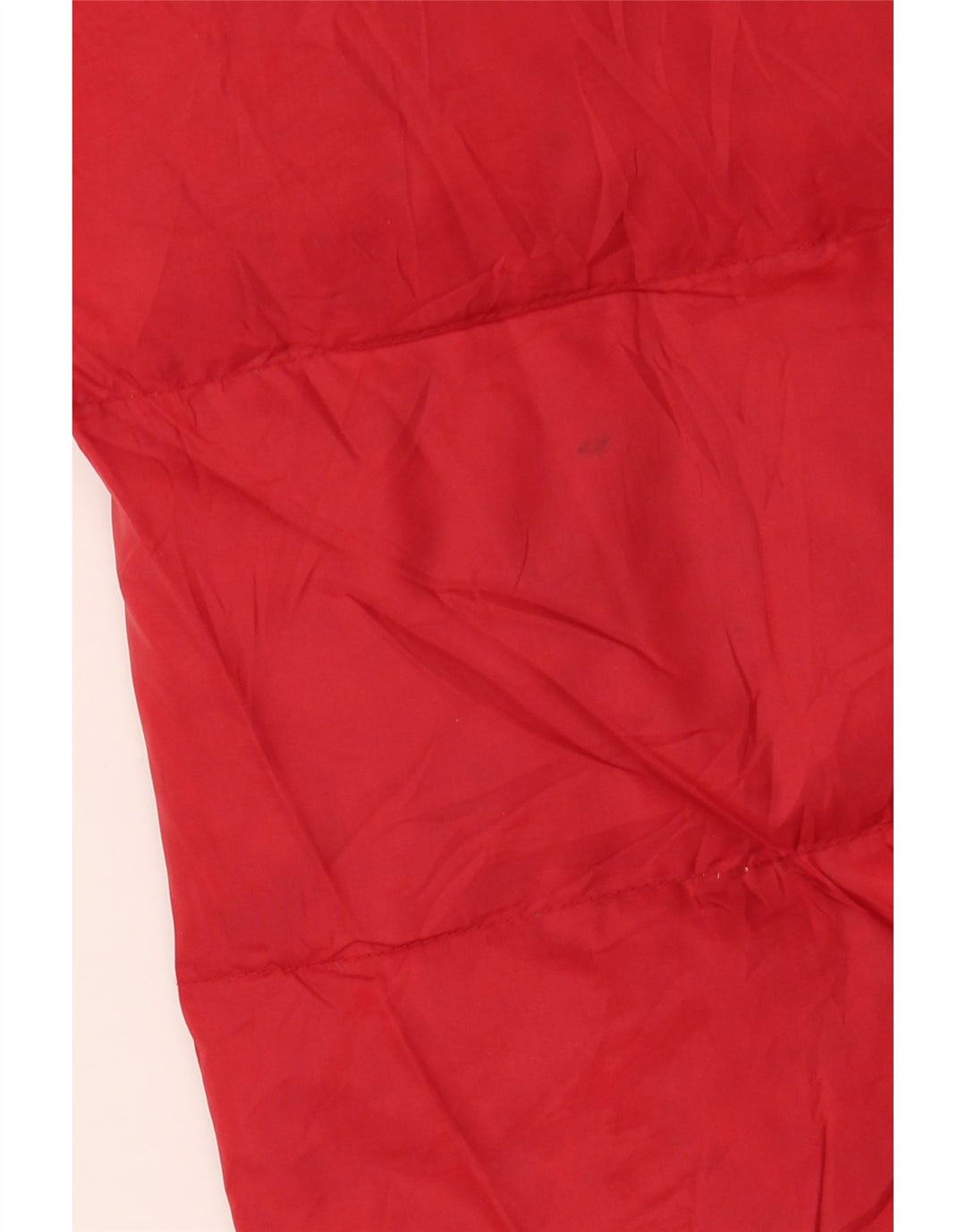 Jaqueta acolchoada feminina Eddie Bauer UK 16 grande poliéster vermelho