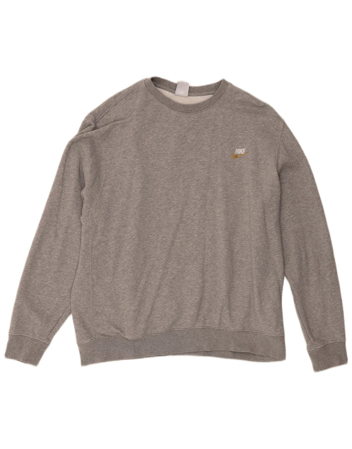 Moletom masculino Nike Jumper XL cinza algodão
