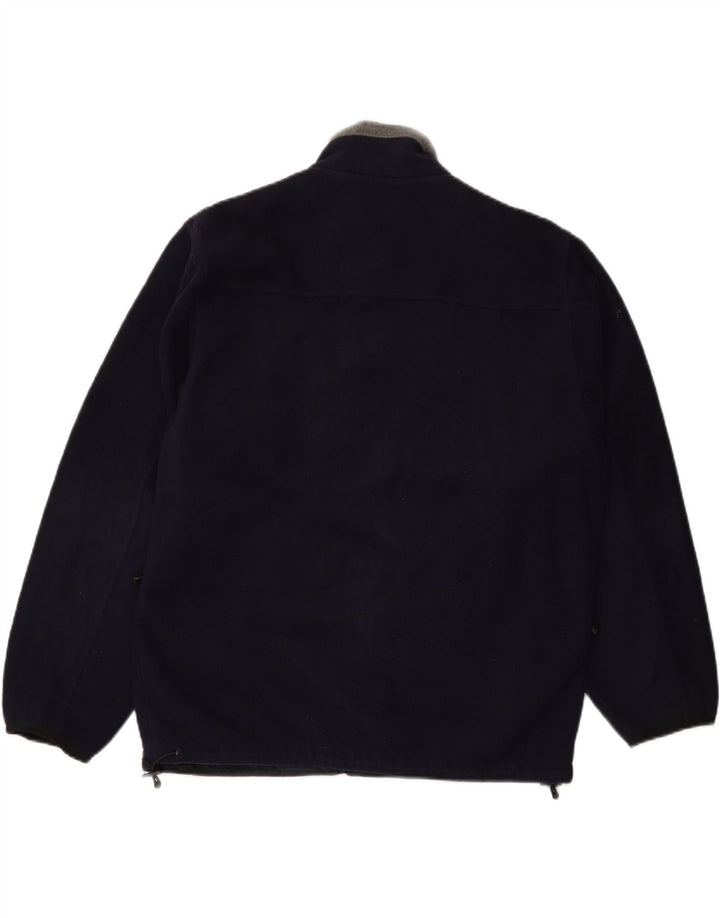 Jaqueta de lã masculina SCHOTT UK 40 grande poliéster azul marinho