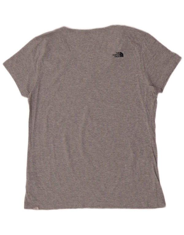 Camiseta feminina The North Face UK 18 XL algodão cinza