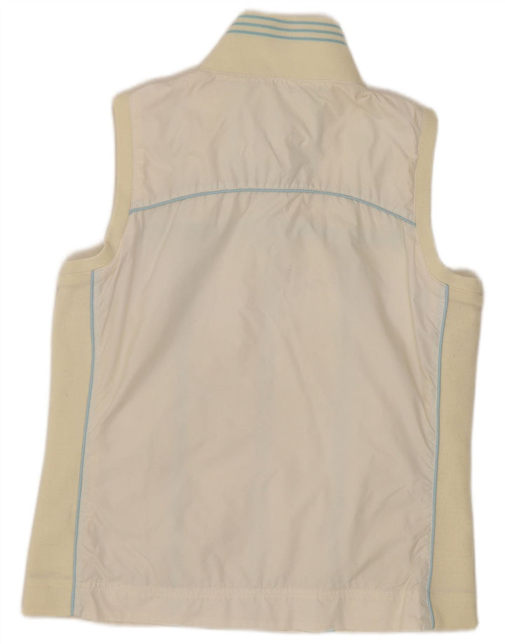 Jaqueta de agasalho Champion Boys 9-10 anos médio off white colorblock