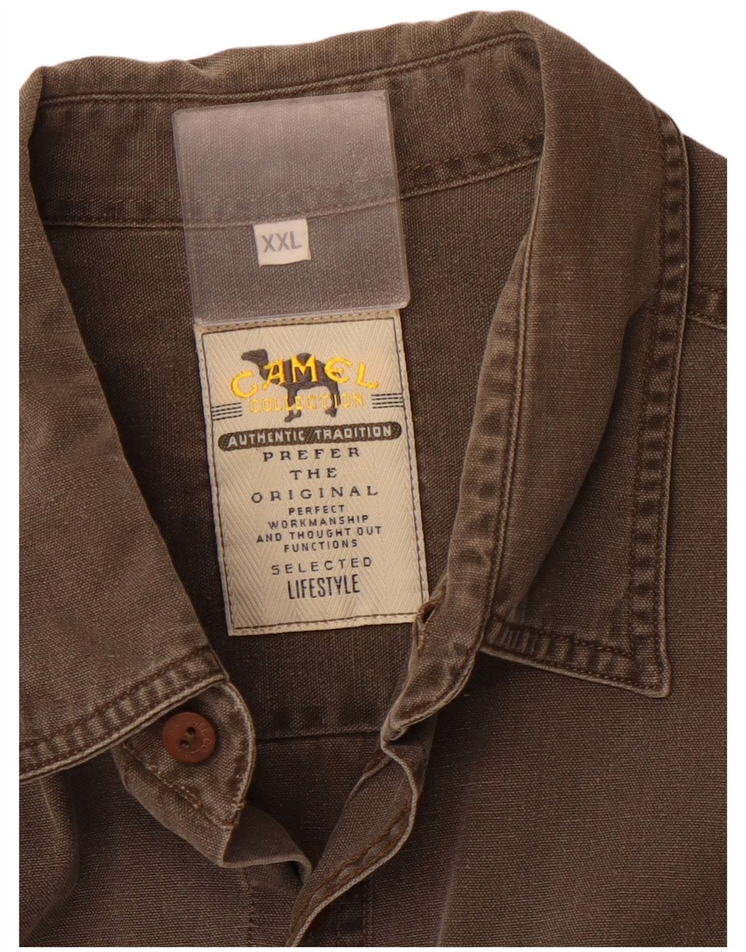 Camisa masculina CAMEL ACTIVE 2XL marrom