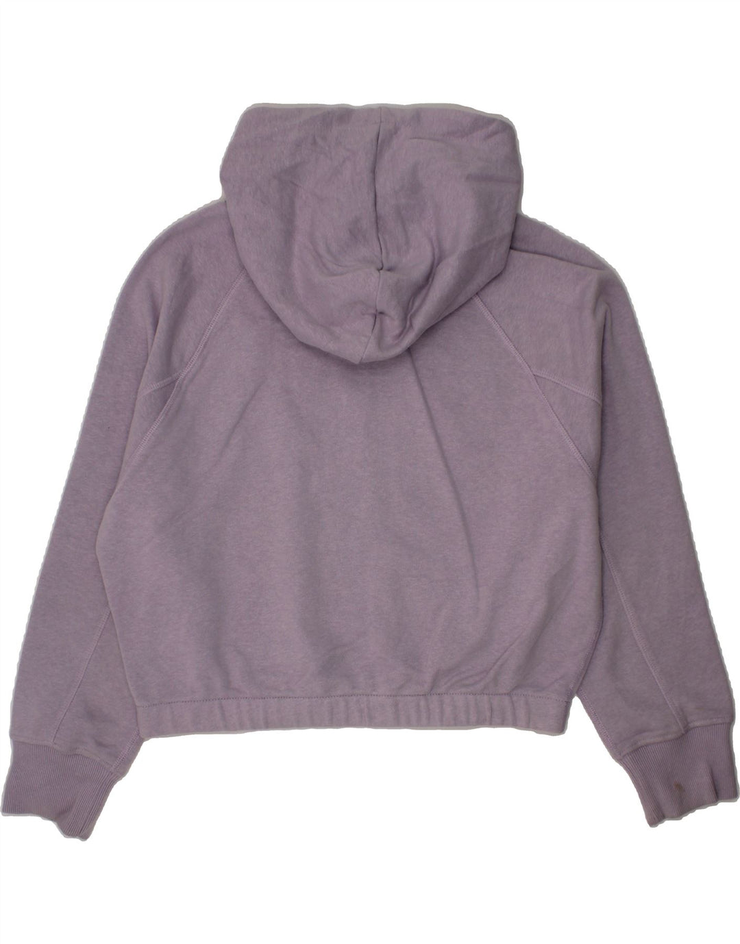 FILA Girls Graphic Crop Hoodie Jumper 9-10 Years Purple Cotton Vintage Fila and Second-Hand Fila from Messina Hembry 