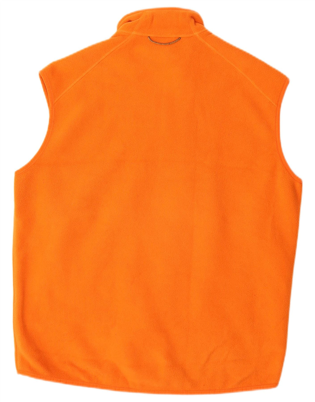 TIMBERLAND Masculino Fleece Gilet UK 36 Pequeno Laranja