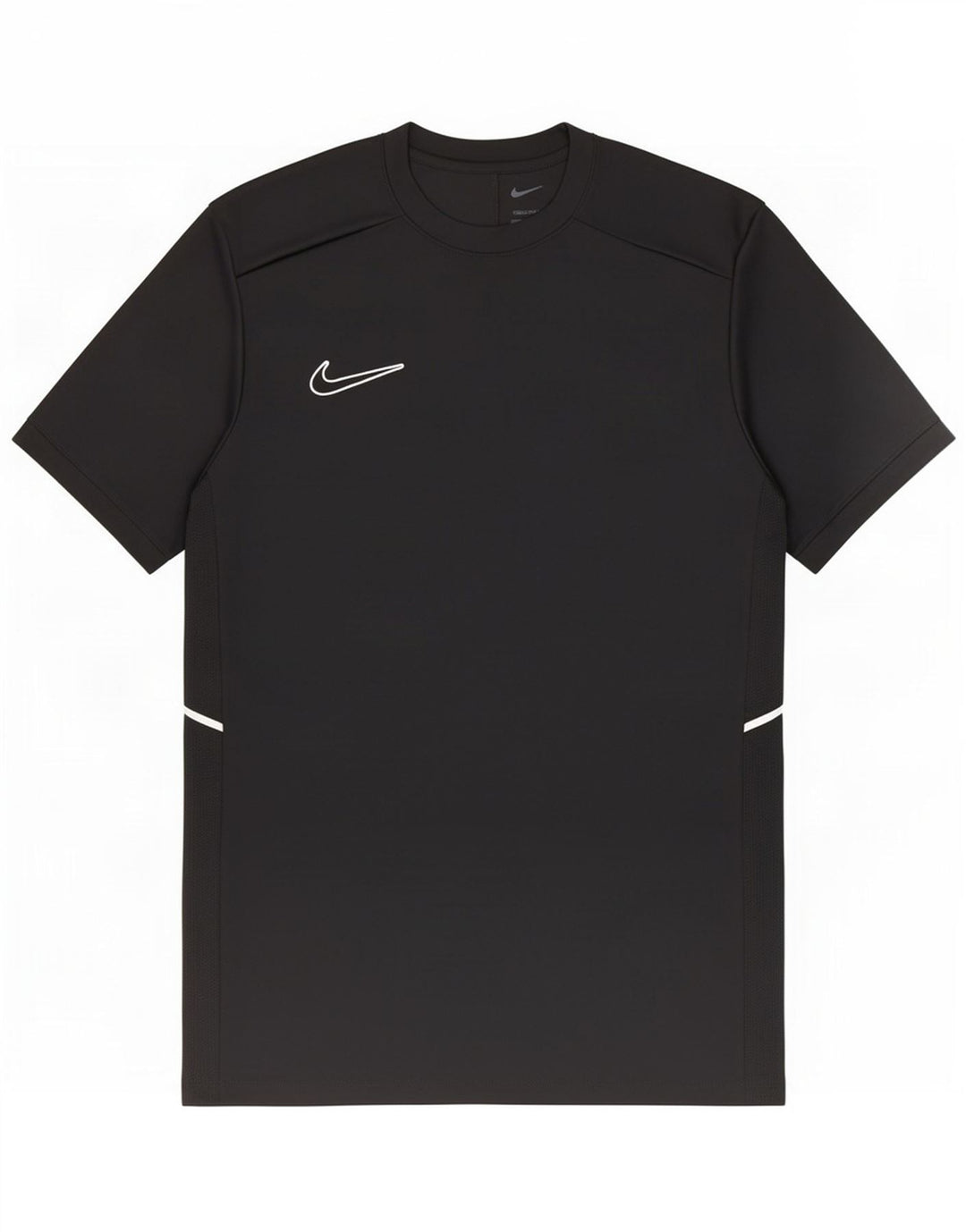 Camiseta masculina Nike Dri Fit Slim Top médio preto poliéster