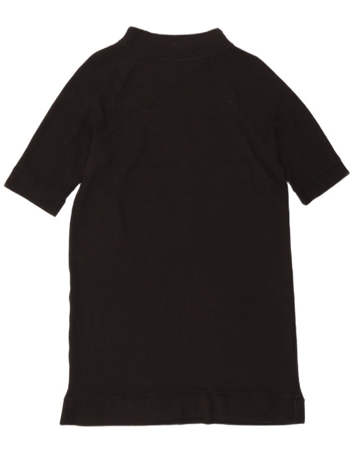 Vestido básico feminino French Connection UK 12 viscose preta média