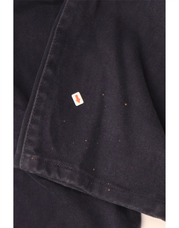 Levi's Masculino 551 Straight Jeans W34 L30 Azul Marinho Algodão