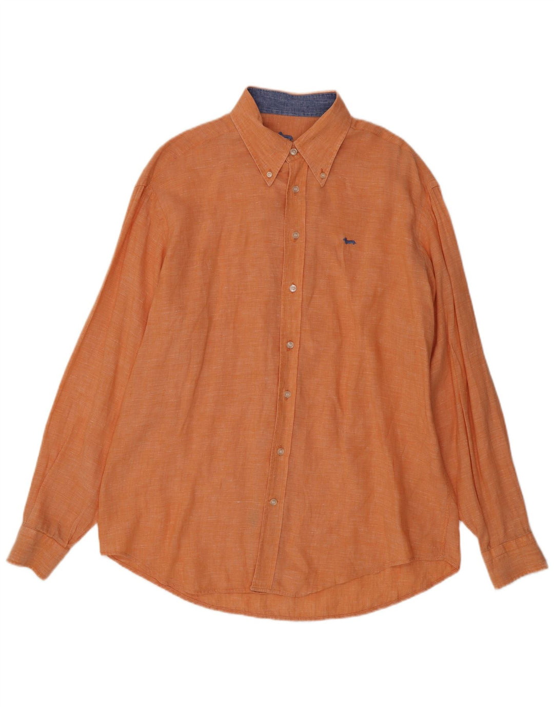Camisa masculina Harmont & Blaine 2XL linho laranja