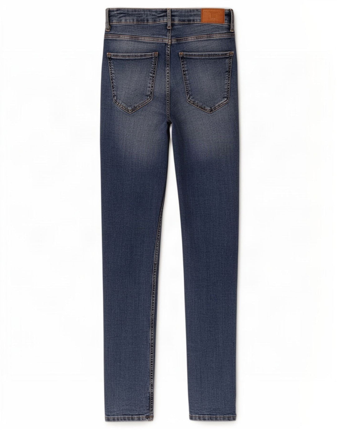 Zara Jeans Slim Feminino Médio W28 L27 Azul