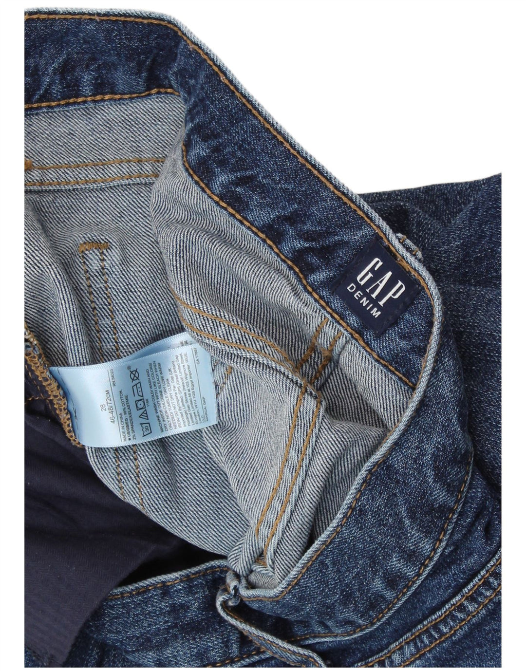 Calça Jeans Slim Masculina GAP W28 L29 Azul Algodão