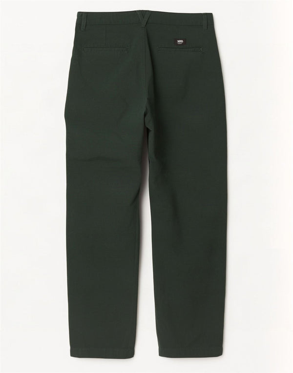 Calça Chino Masculina Relaxada Cônica Vans W32 L30 Algodão Verde