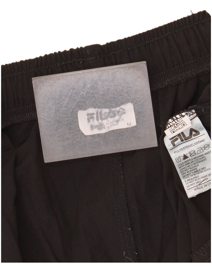 Fila Mens Sport Shorts Médio Preto Poliéster