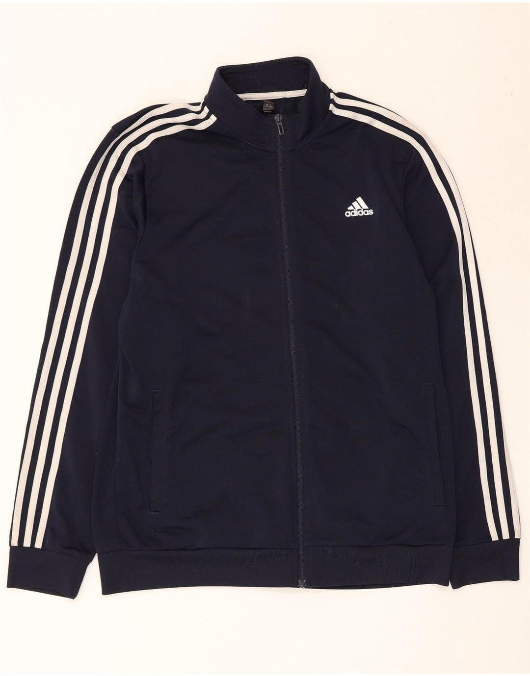 Adidas Mens Tracksuit Top Jacket Grande Azul Marinho