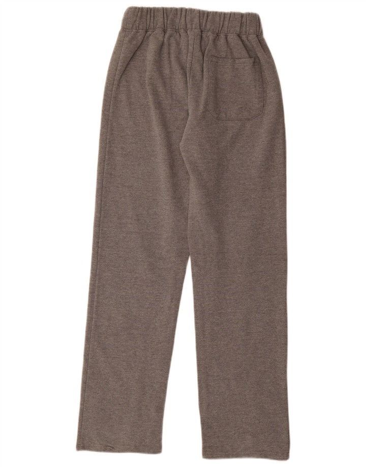 Calça de treino feminina Kappa UK 12 algodão cinza médio