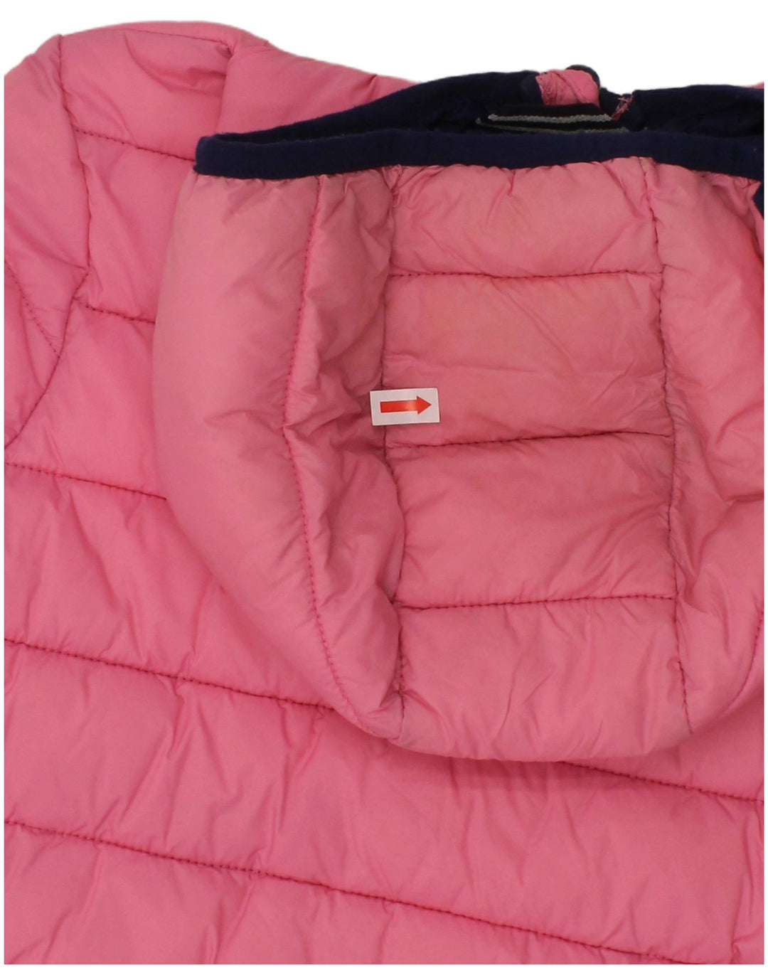 Jaqueta acolchoada com capuz para meninas JOULES 6-7 anos poliamida rosa