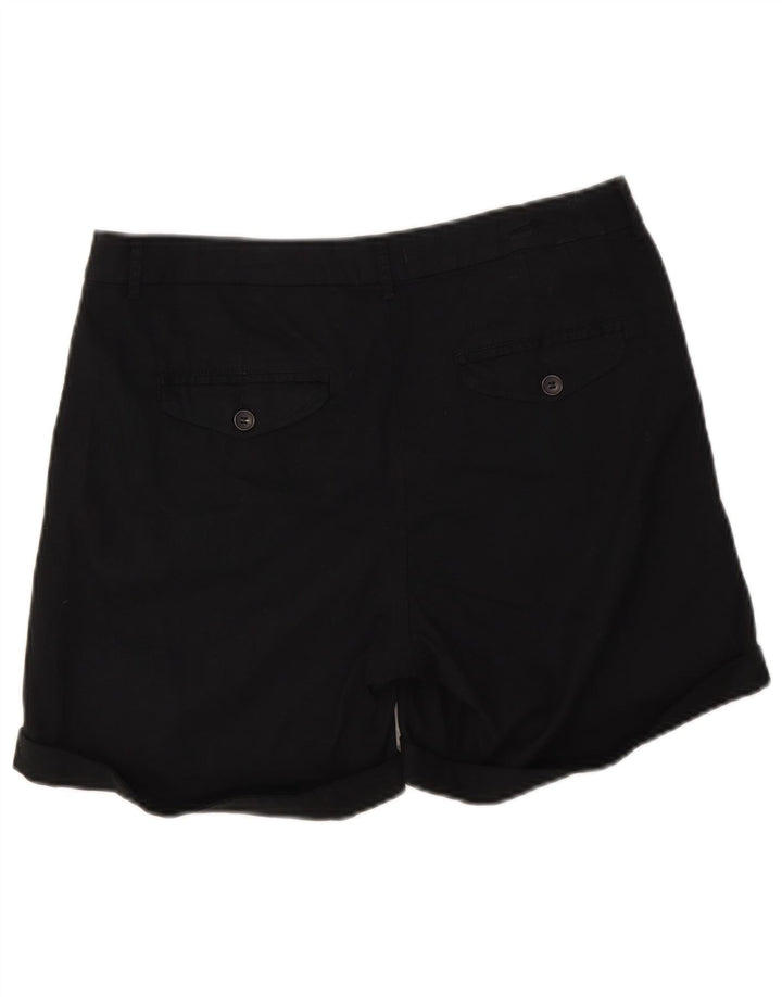 Shorts Chino Feminino Benetton UK 12 Médio W32 Preto
