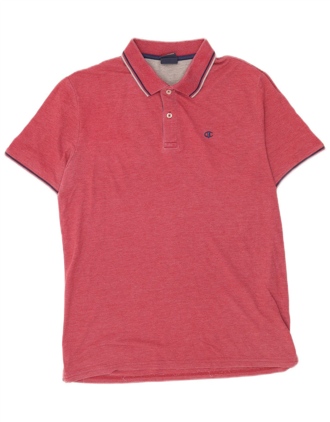 Camisa polo masculina Champion rosa médio
