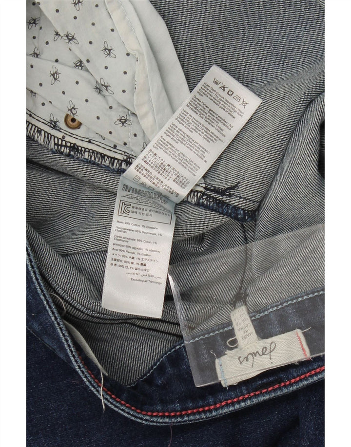 JOULES Jeans retos femininos W36 L26 algodão azul